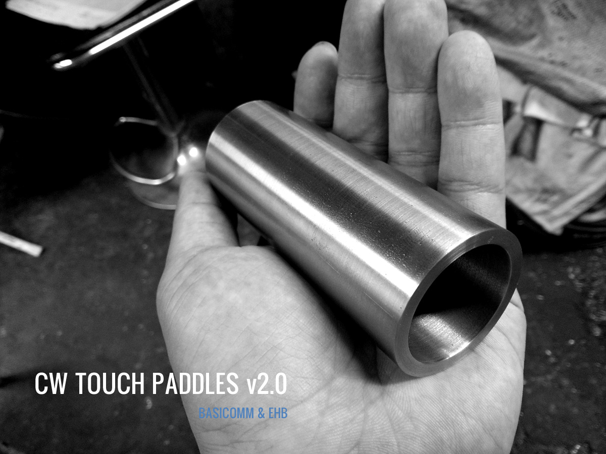CW TOUCH PADDLES v2.0 BASICOMM Japan @ BASICOMM