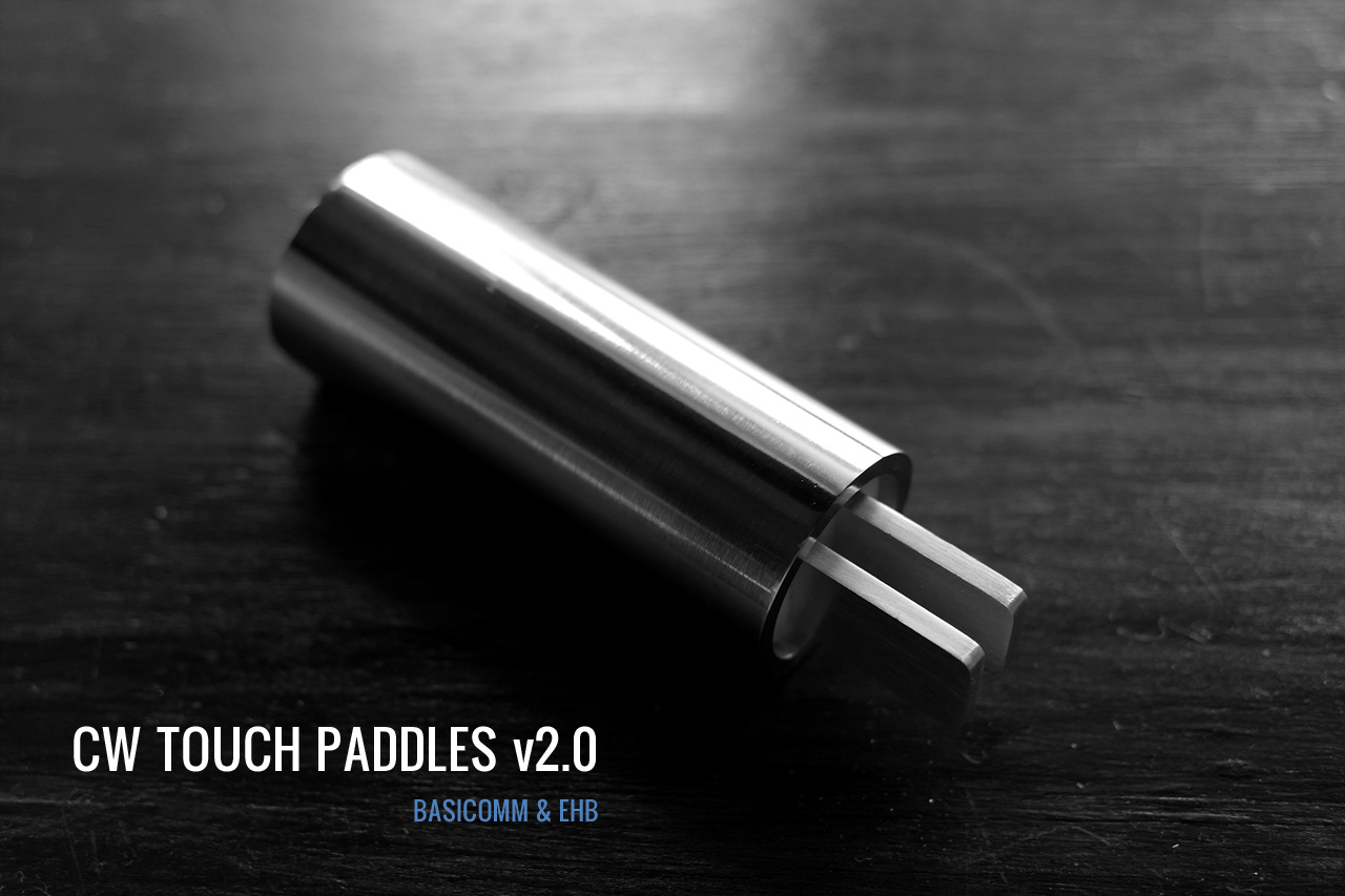 CW TOUCH PADDLES v2.0 BASICOMM Japan @ BASICOMM